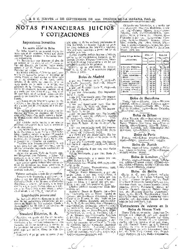 ABC MADRID 18-09-1930 página 33