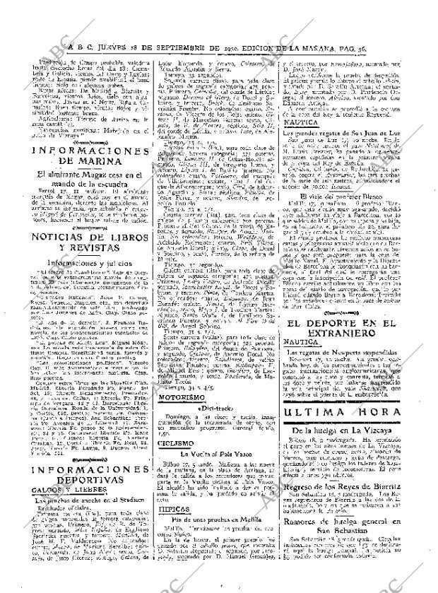 ABC MADRID 18-09-1930 página 36