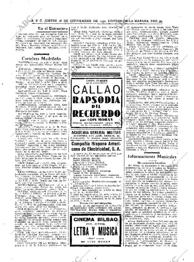 ABC MADRID 18-09-1930 página 39