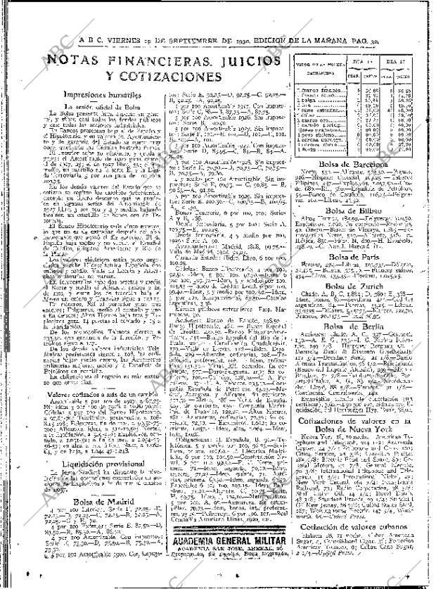 ABC MADRID 19-09-1930 página 30