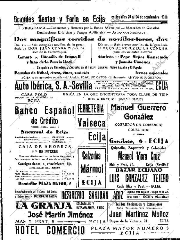 ABC SEVILLA 20-09-1930 página 34