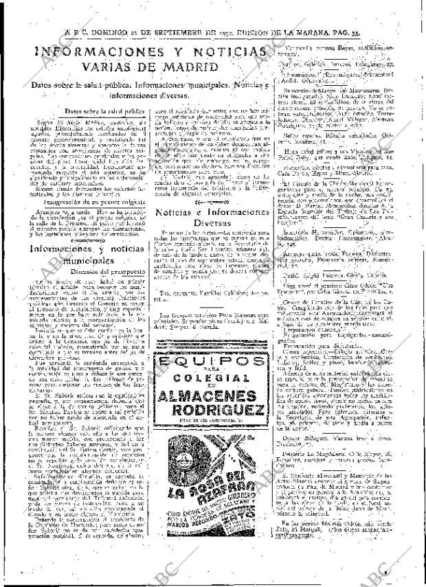 ABC MADRID 21-09-1930 página 35