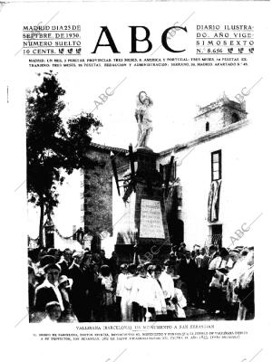 ABC MADRID 23-09-1930 página 1