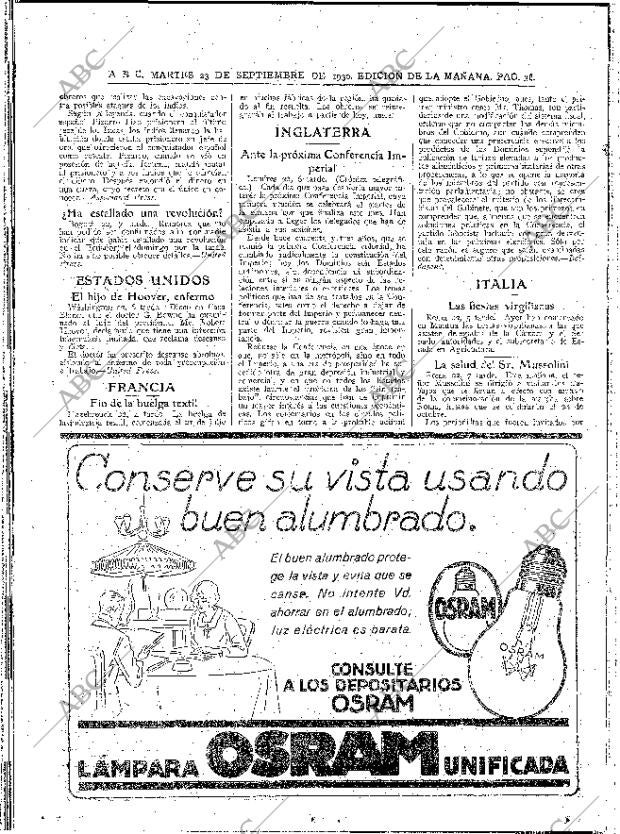 ABC MADRID 23-09-1930 página 36