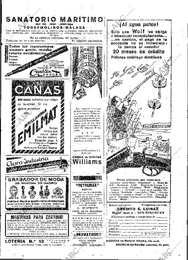 ABC MADRID 23-09-1930 página 63