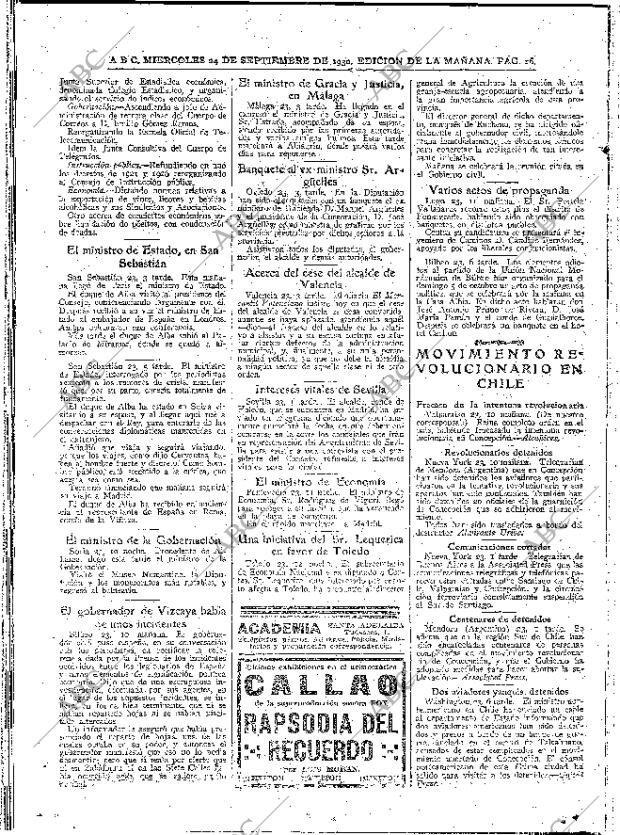 ABC MADRID 24-09-1930 página 16