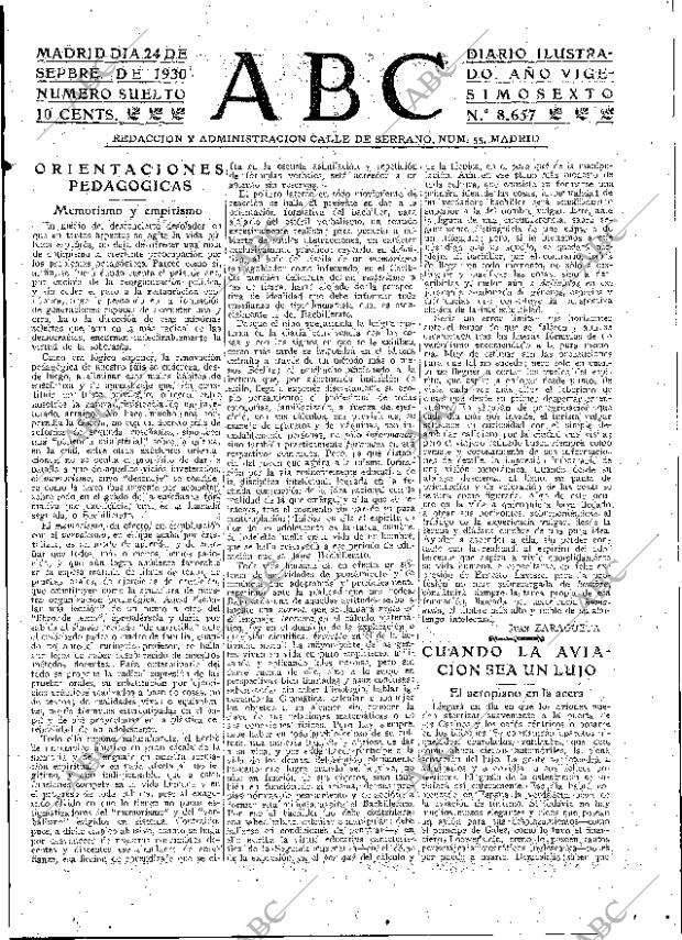 ABC MADRID 24-09-1930 página 3