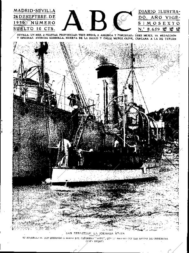 ABC SEVILLA 26-09-1930 página 1