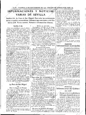ABC SEVILLA 26-09-1930 página 19