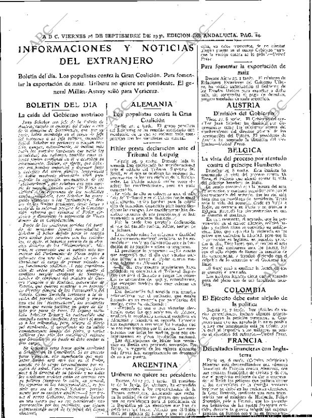 ABC SEVILLA 26-09-1930 página 24