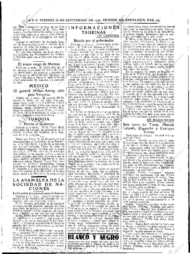 ABC SEVILLA 26-09-1930 página 25