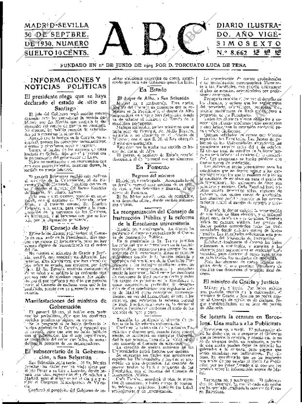 ABC SEVILLA 30-09-1930 página 15