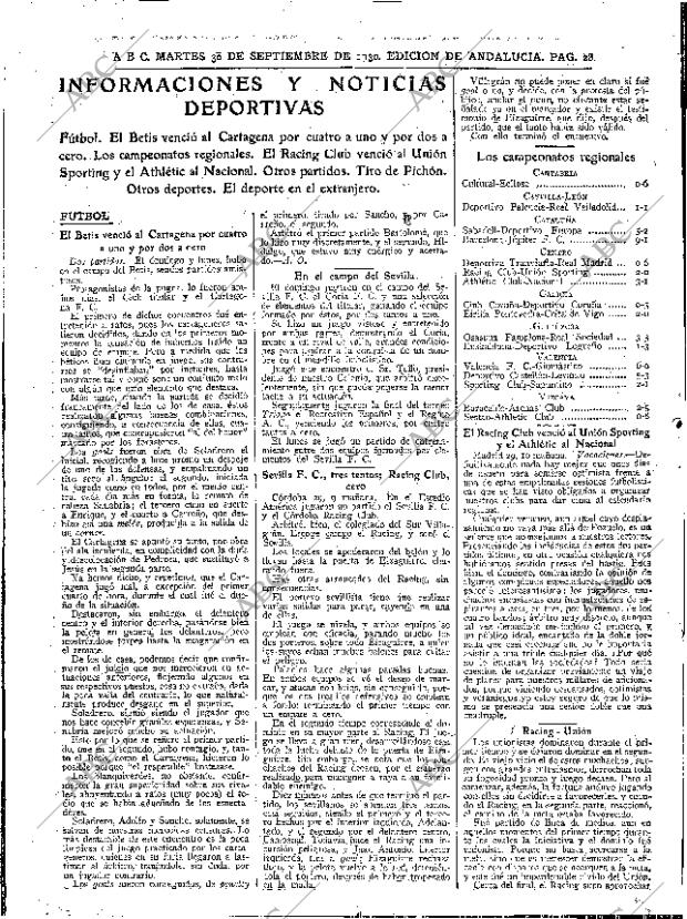 ABC SEVILLA 30-09-1930 página 28