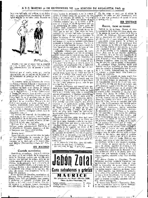ABC SEVILLA 30-09-1930 página 33