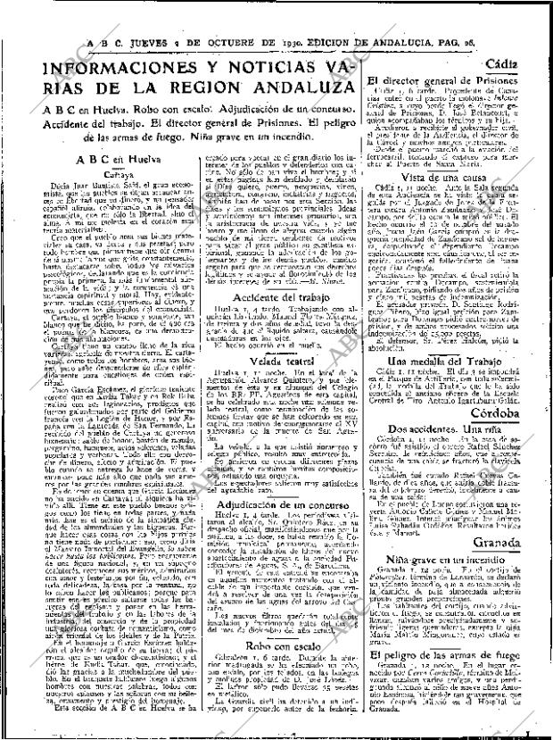 ABC SEVILLA 02-10-1930 página 26
