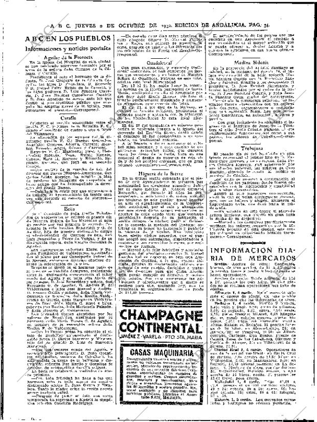 ABC SEVILLA 02-10-1930 página 34