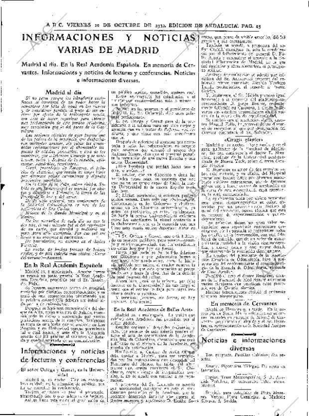 ABC SEVILLA 10-10-1930 página 25
