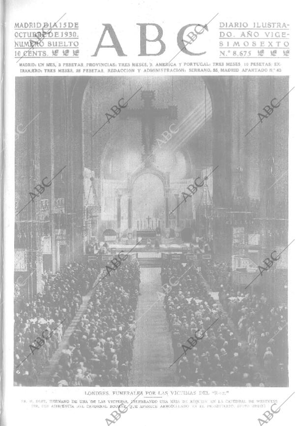 ABC MADRID 15-10-1930 página 1