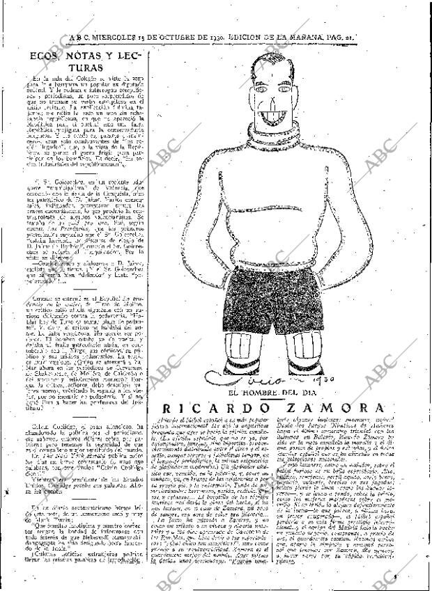ABC MADRID 15-10-1930 página 21