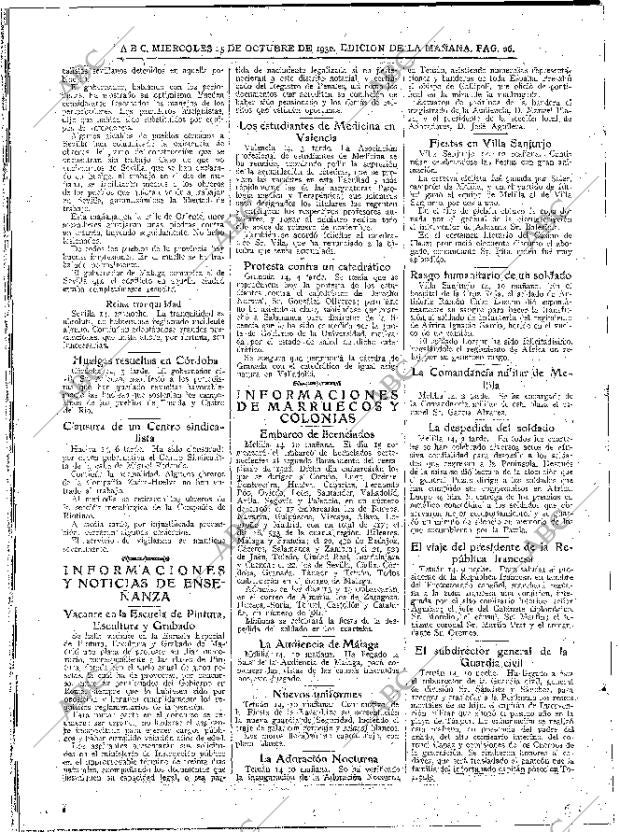 ABC MADRID 15-10-1930 página 26