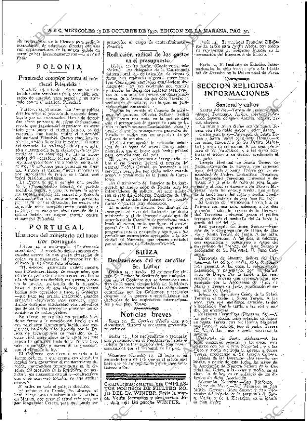 ABC MADRID 15-10-1930 página 31