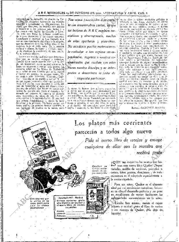 ABC MADRID 15-10-1930 página 6