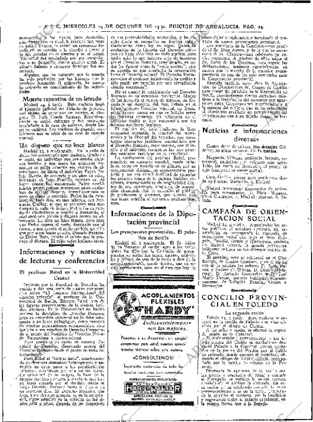 ABC SEVILLA 15-10-1930 página 24
