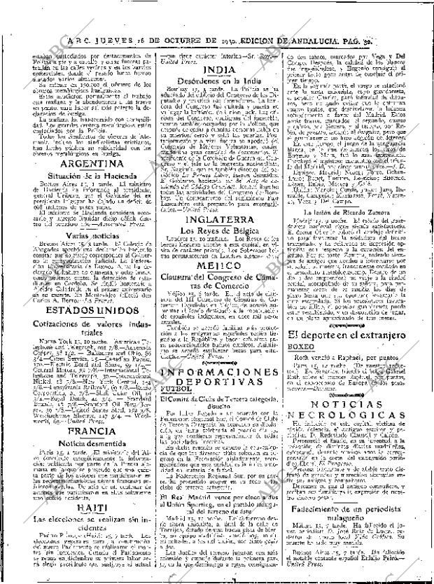 ABC SEVILLA 16-10-1930 página 32