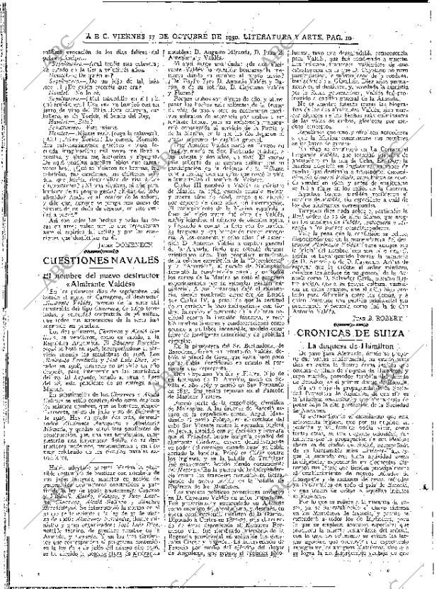 ABC MADRID 17-10-1930 página 10