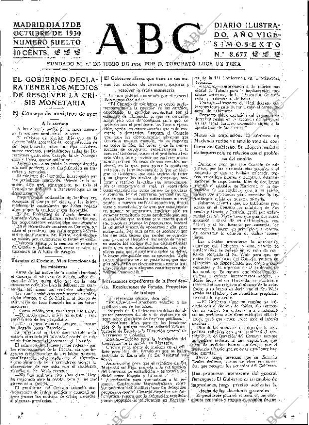 ABC MADRID 17-10-1930 página 15