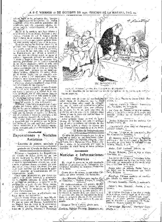 ABC MADRID 17-10-1930 página 25