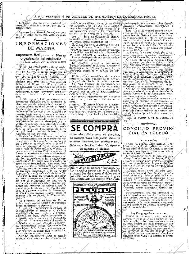 ABC MADRID 17-10-1930 página 26