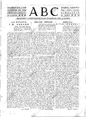 ABC MADRID 17-10-1930 página 3