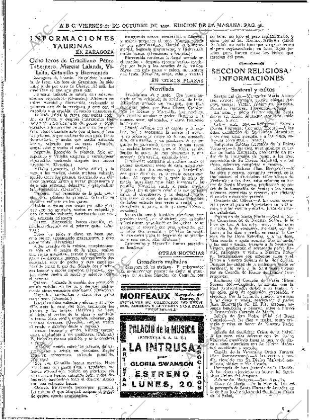 ABC MADRID 17-10-1930 página 36