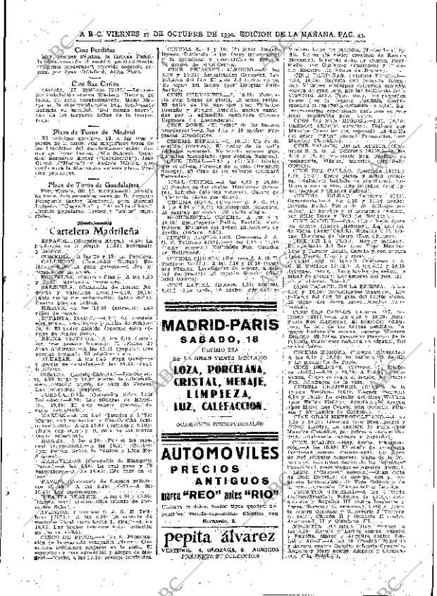 ABC MADRID 17-10-1930 página 43