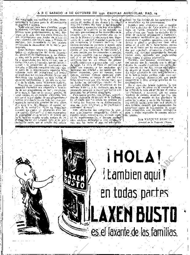 ABC MADRID 18-10-1930 página 14