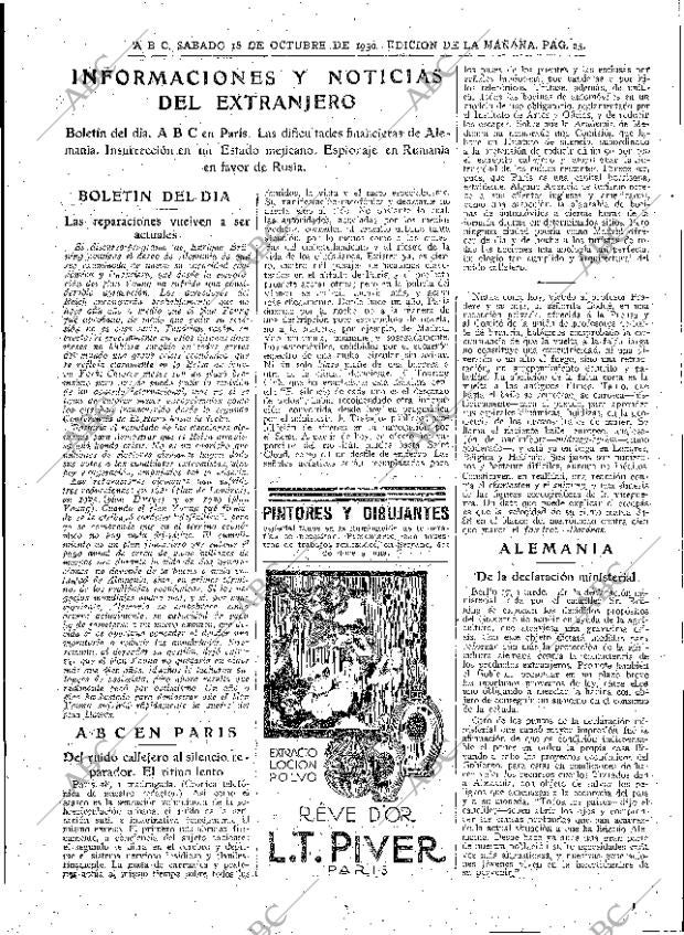 ABC MADRID 18-10-1930 página 25