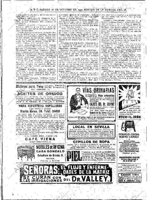 ABC MADRID 18-10-1930 página 38