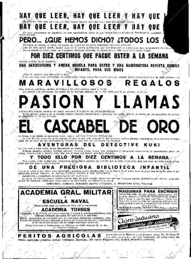 ABC MADRID 18-10-1930 página 47