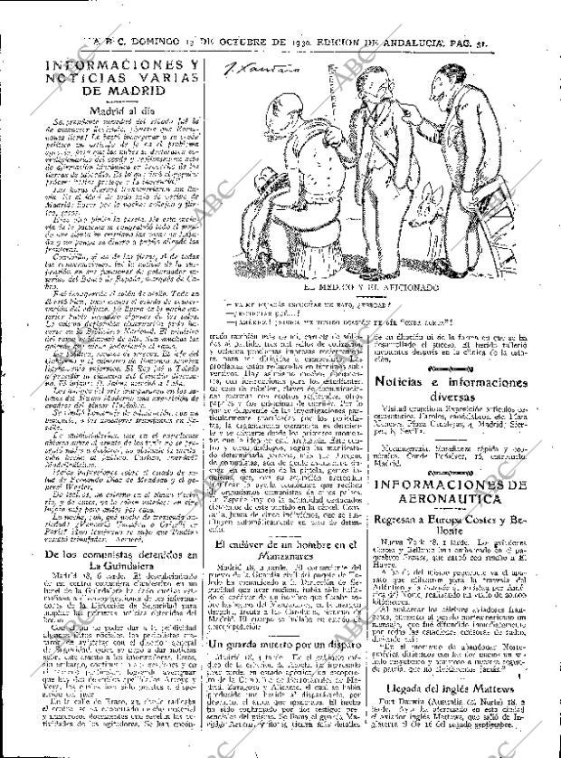 ABC SEVILLA 19-10-1930 página 31