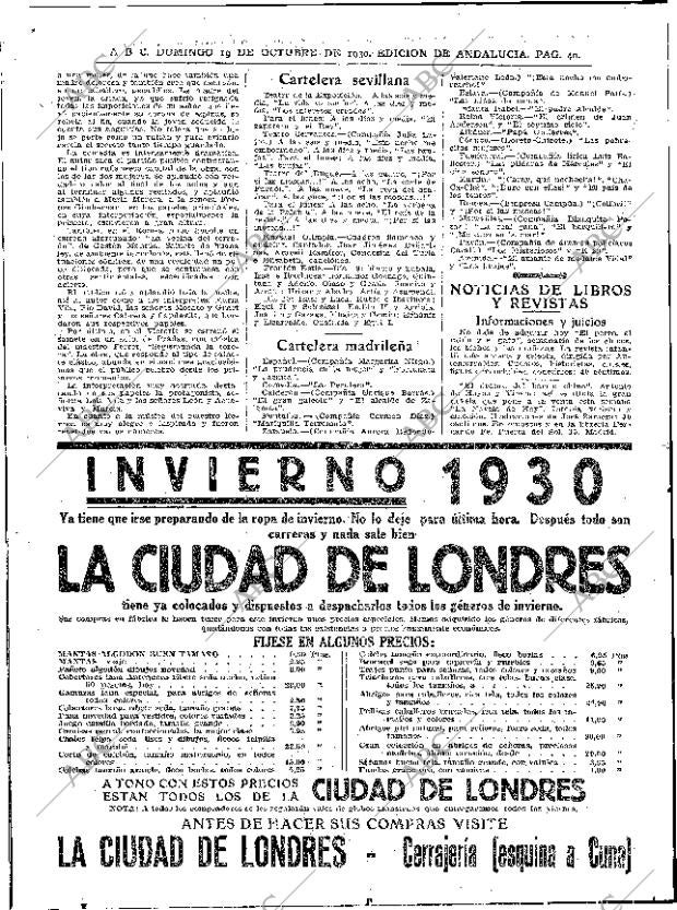 ABC SEVILLA 19-10-1930 página 40