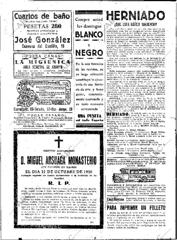 ABC SEVILLA 19-10-1930 página 42