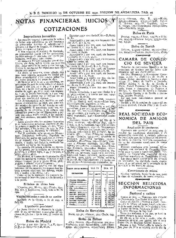 ABC SEVILLA 19-10-1930 página 45