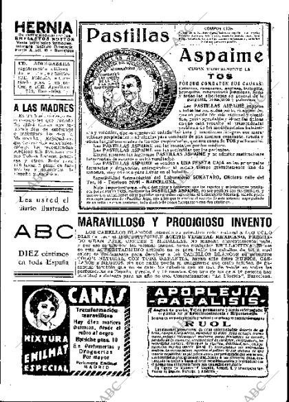 BLANCO Y NEGRO MADRID 19-10-1930