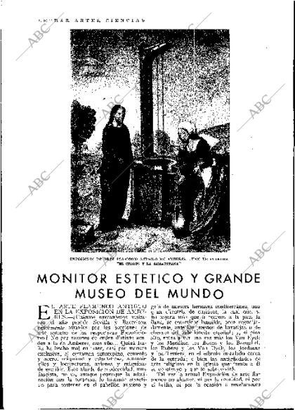 BLANCO Y NEGRO MADRID 19-10-1930