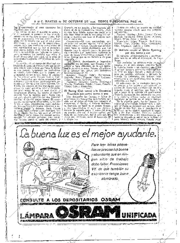 ABC MADRID 21-10-1930 página 18