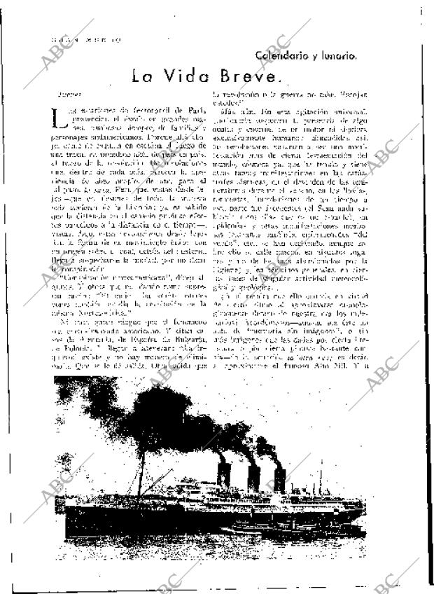 BLANCO Y NEGRO MADRID 26-10-1930 página 74