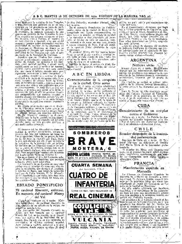 ABC MADRID 28-10-1930 página 36