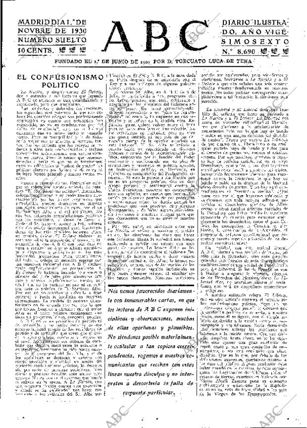 ABC MADRID 01-11-1930 página 15