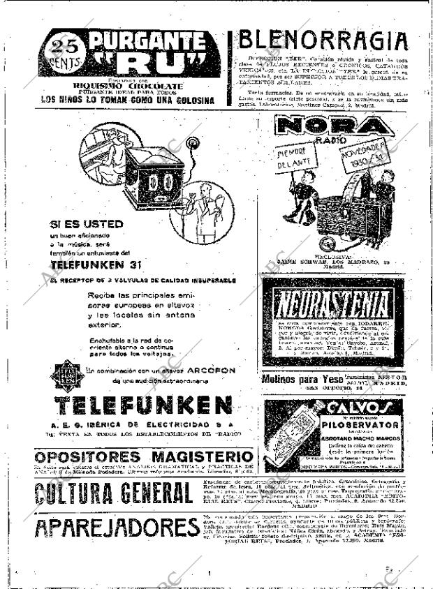 ABC MADRID 01-11-1930 página 2